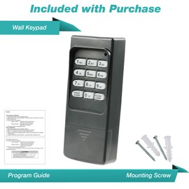 For Linear Replacement Garage Door Opener Wireless Wall Keypad for Multi Code 420001