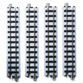 KATO Narrow Gauge Unitrack Straight Track 4.9 inches (124 mm), Pack of 4, 52-120 Model Railway Supplies