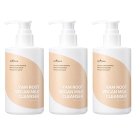 Isntree Yam Cleanser Milk, 220ml, 3 packs / 이즈앤트리 참마 클렌저 밀크, 220ml, 3개
