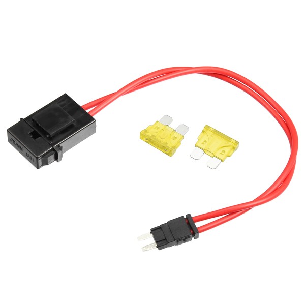 X AUTOHAUX 32V Mini Fuse Adapter Tap Fuse Kit with