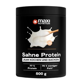 MaxiNutrition Cream Protein 500 g, 43 g Protein per Serving, Whey and Casein, for Cooking and Baking, Neutral Flavour, No Sweeteners, Low Sugar, for Muscle Building and Maintenance