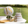 Gold Birthday Table Centre Number 6 (x1) REF/6184