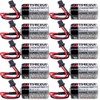 (10 Pack) JZSP-BA01 ER3V 3.6V 1000mah PLC Lithium Battery for
