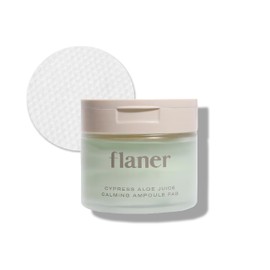 Cypress Aloe Calming Toner Pads – Instantly Cooling & Soothing Centella Asiatica Toner, Reduce Redness, Pore Care, Vegan & Dermatologically Tested for Sensitive Skin and Acne-Prone Skin, 70 Sheets