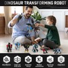 JONEG Transforming Robot Dinosaur Toys - Dinosaur Toys, 4-in-1 STEM