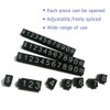 Price Tag Cube Adjustable Assembly Number Angled Pricing Counter Display