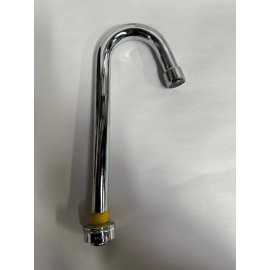 Moen NEW Moen 8901 Chrome Lever Sani-Stream Bar Sink Faucet W/ Gooseneck Spout (A13)