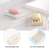 Beige Soap Dish, Natural Travertine Soap Holder, Bathroom Soap Holder,