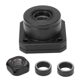 Ballscrew End Support Carbon Steel Stable Rotation Performance FK10 End Support Bearing Mount for SFU 1610