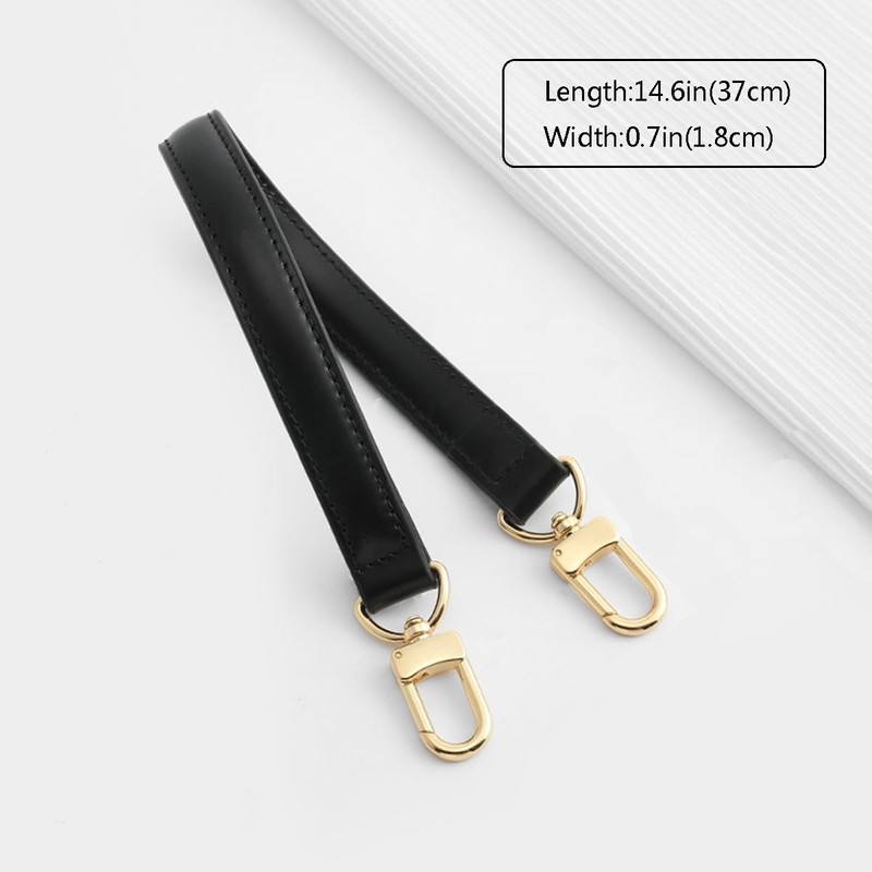 [jiesinlov] Purse Handle Vachetta Leather Strap Handbag Replacement for Neo