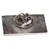 Black and Silver Union Jack Badge