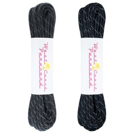 Fluorescent Reflective 550 Type III Guyline Tent Rope Camping Survival Cord High-Visibility Paracord (Reflective and Glow in The Dark Black, 100 Feet)