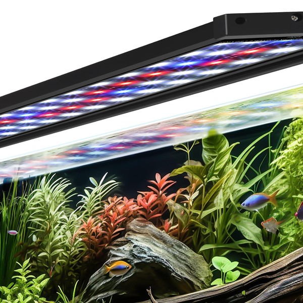 AQQA Aquarium Light for Plants Full Spectrum LED Fish Tank