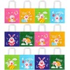 LOKIPA Easter Bags,24 Easter Non Woven Sweet Gift Treat Tote