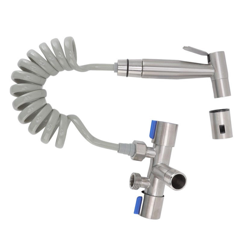 Toilet Bidet Sprayer Efficient Hygienic Pressurized Design G1/2 Male Thread