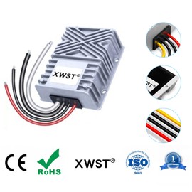XWST XWST Netzteil Spannungswandler 24v auf 12v 50A 600W Abw?rtswandler Regler Wechselrichter Adapter Konverter for Motor Auto PKW Kfz Boot Sonnensystem (DC18-40V Breit Eingang)
