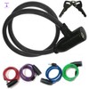 Steel Spiral Cable Bicycle Bike Lock 2 Keys Cycle Chain
