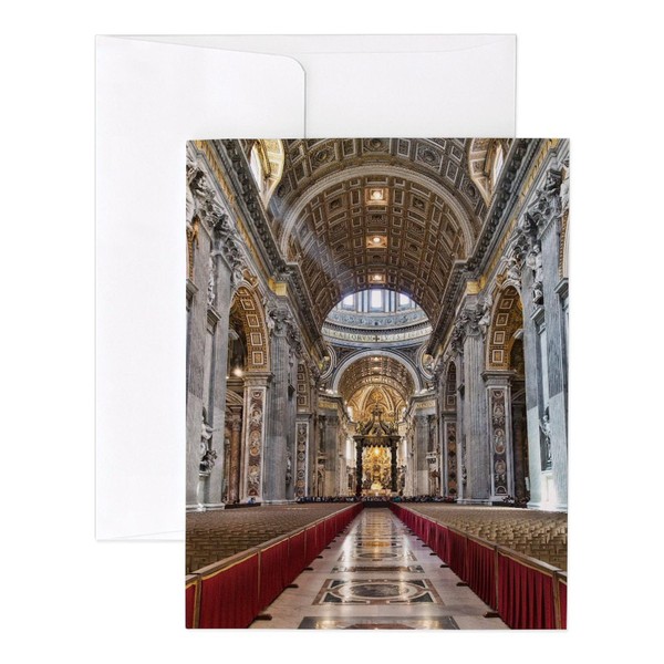 CafePress St. Peter's Basilica Notecards (Set Of 10) 4.25" x