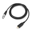 Professional USB Male to XLR Female Microphone Link Cable USB
