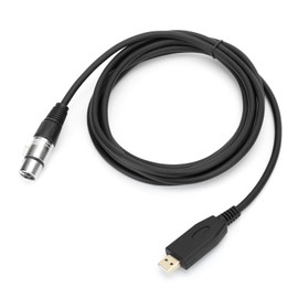 Professional USB Male to XLR Female Microphone Link Cable USB MIC Cable Accessory200cm