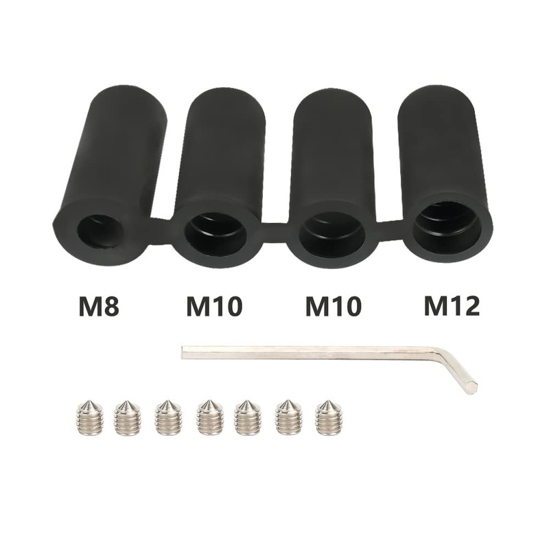 muge racing Gear Shift Knob, PU Leather Metal Automatic Car