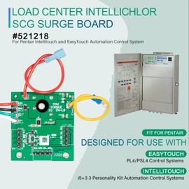Yoursme 521218 Load Center IntelliChlor SCG Surge Board PCBA Replacement for Pentair Intellitouch and EasyTouch Automation Control System Replace 521593, 521218