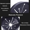 3.5" Kitchen Sink Splash Guard Drain Collar Shock Protection Multifunctional