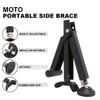JFG RACING Motorcycle Wheel Lift Stand With Handle, 2.0 Portable