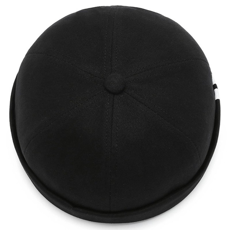 YKDLLF Summer Docker Cap Cotton Men's Adjustable Sailor Hat Cap