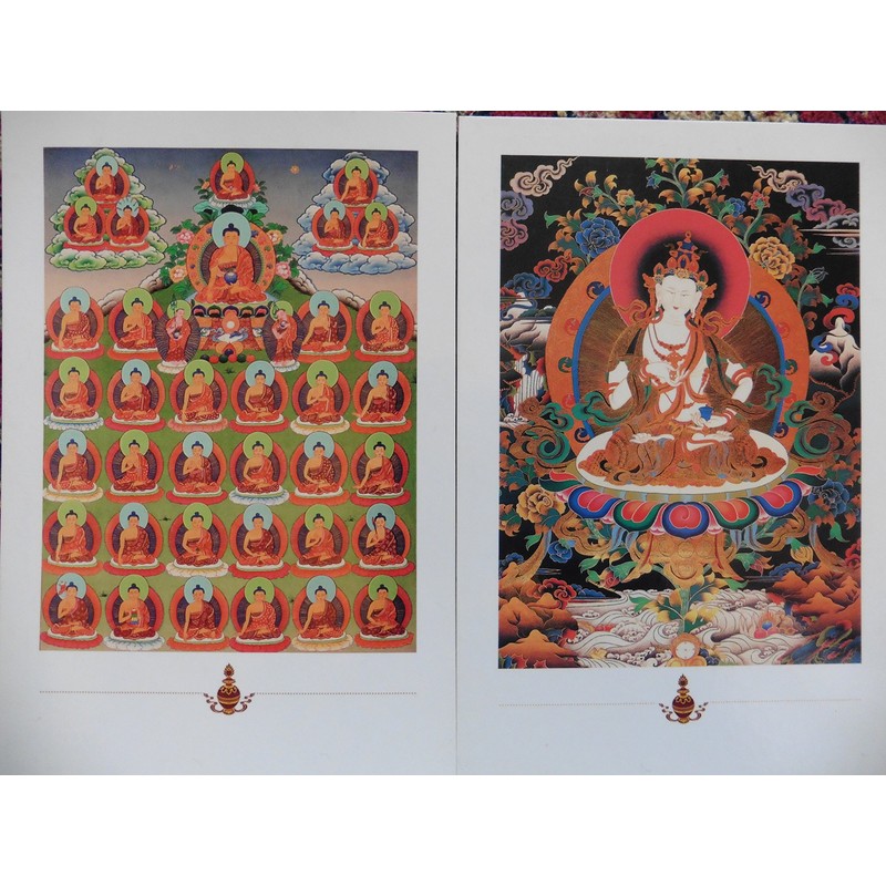 Buddhist Postcards Set of 4 Postcards (Set-2)