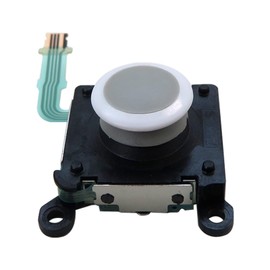 BGEHHCY Replacement Left Right Analog Joystick Control Pad Compatible for Sony PS Vita PSV 2000 - White