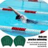 Swimming Paddles, Lightweight Swimming Training Hand Paddle with Adjustable Straps,