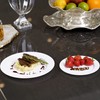 STACKABLES Pack of 20 Hard Plastic Plates 10.25" Elegant Party