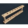YAQI Wood Razor Holder Display Storage For 7 hole Multiple