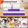 Oven Mitts Kitchen Towels and Dishcloths with Pot Holders Sets,