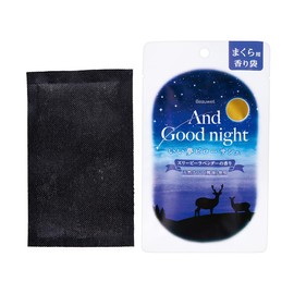 (Pillow Scented Sachet / Original Blend Essential Oils) And Good Night: Good Dreams Pillow Sachet | 1 Piece for About 2 Weeks | Soft Lavender Scent