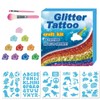 Glitter Stickers for Body, Temporary Body Decals, Fine Glitter Decals