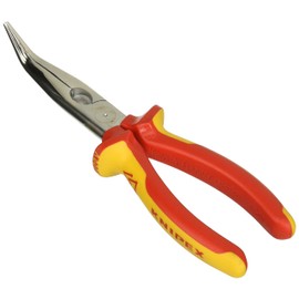 Knipex 26 26 200 SB Stork Beak Pliers angled VDE-tested in blister packaging