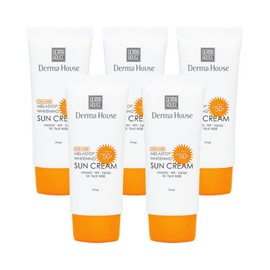 Whitening Sunscreen 50mlX5 / Whitening, Wrinkle Improvement, UV Protection Triple Function SPF50+PA+++ / 화이트닝 썬크림 50mlX5개 미백 주름개선 자외선차단 3중기능성 SPF50+PA+++