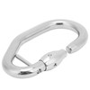 Stainless Steel Heavy Duty Carabiner Clip Climbing Safety Buckle for