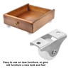 iplusmile 16pcs Furniture Moving Caster Mini Caster Furniture White Wheel