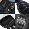 KEYSDEX Full-Finger Motorcycle Gloves, Men & Women, Black, Large