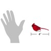 RAZ Imports - 4 Inch Red Cardinal Clip on Bird