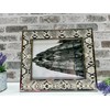 MAISONICA 10 x 8 Faux Leather Snake Skin Photo Picture