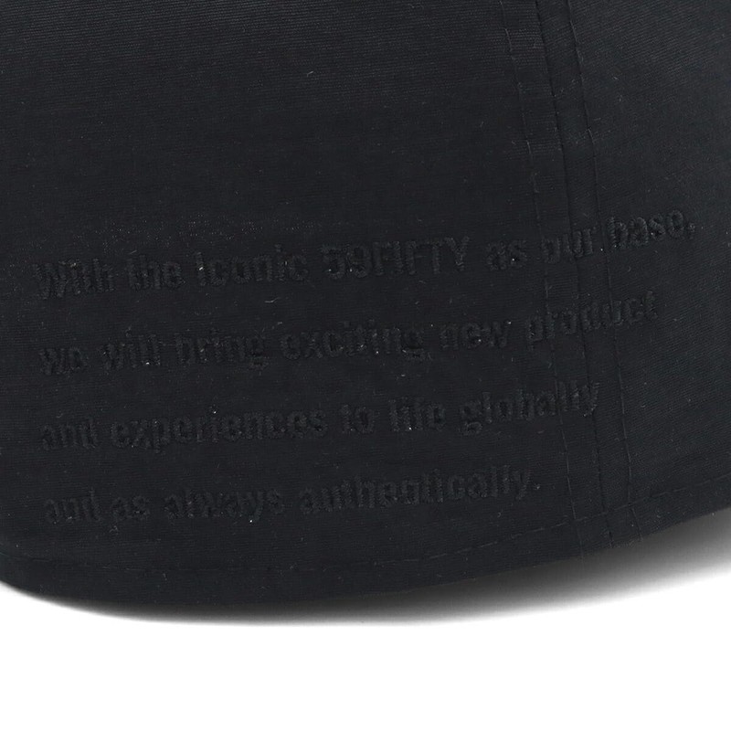 Newera Pre-Curved 59FIFTY NER36C1209 Nylon Tussah Metal Plate Under VISOR