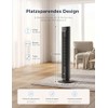 Midea FZ10-26ARDW Smart Quiet Tower Fan with Remote Control, 19