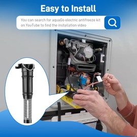 Electric Antifreeze Compatible with Truma RV – Replacement Electric Antifreeze Compatible with Truma AquaGo Hot Water Systems, High Capacity & Long-Lasting, Tool-Free Installation