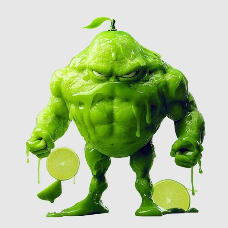 Black Wolf Pre 40 Serves Radioactive Lime Extreme Potency Pre-Workout