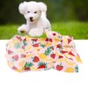 Dog Fruit Print Shirt Breathable Cool Fashionable Cute Pet Clothes