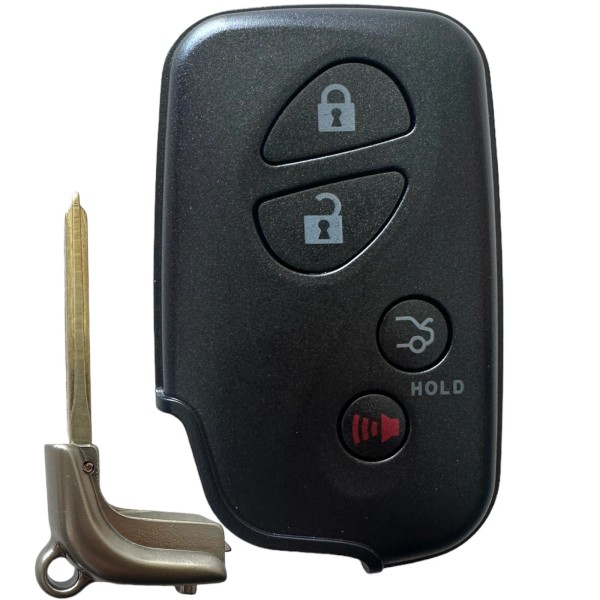 KEYXPRESS Remote Black 4-Button Car Key Fob for 2006 2007